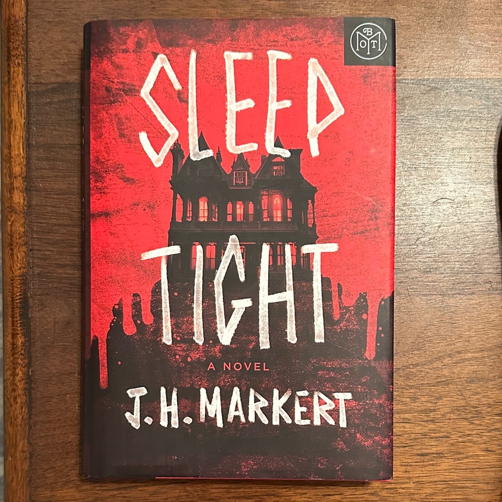 J.H. Markert 'Sleep Tight' Novel - Red Cover
